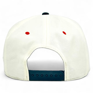 Austin Snapback - The Silicon Hills (Cream/Black) - Shells Vintage Hat Co.