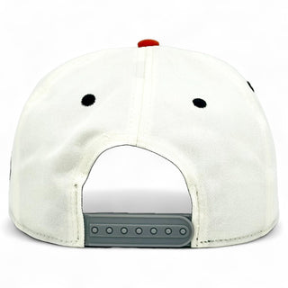 Austin Snapback - The Silicon Hills (Cream/Burnt Orange) - Shells Vintage Hat Co.