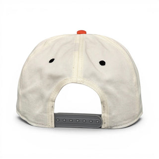 Austin Snapback - The Silicon Hills (Cream/Burnt Orange) - Shells Vintage Hat Co.