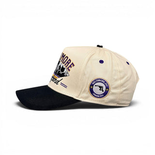 Baltimore Snapback - The Raven - Shells Vintage Hat Co.