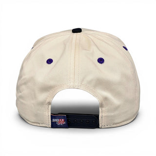 Baltimore Snapback - The Raven - Shells Vintage Hat Co.