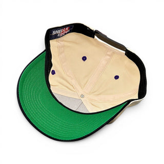 Baltimore Snapback - The Raven - Shells Vintage Hat Co.