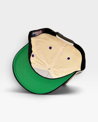Baltimore Snapback - The Raven - Shells Vintage Hat Co.