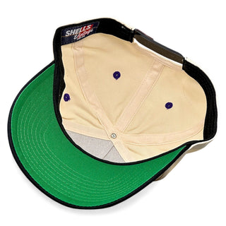 Baltimore Snapback - The Raven - Shells Vintage Hat Co.