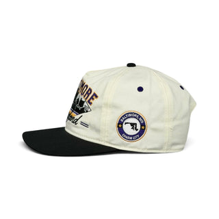 Baltimore Snapback - The Raven (Version 1) - Shells Vintage Hat Co.
