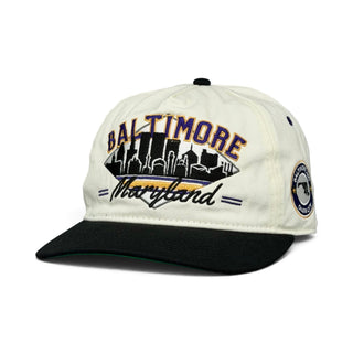 Baltimore Snapback - The Raven (Version 1) - Shells Vintage Hat Co.