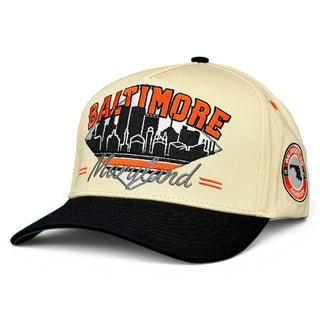 Baltimore Snapback - The Ripken - Shells Vintage Hat Co.