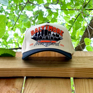 Baltimore Snapback - The Ripken - Shells Vintage Hat Co.