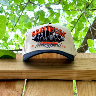 Baltimore Snapback - The Ripken - Shells Vintage Hat Co.