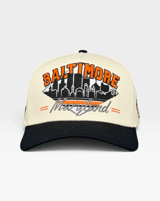 Baltimore Snapback - The Ripken - Shells Vintage Hat Co.