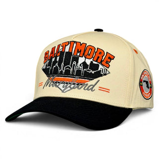Baltimore Snapback - The Ripken - Shells Vintage Hat Co.