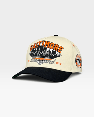 Baltimore Snapback - The Ripken - Shells Vintage Hat Co.