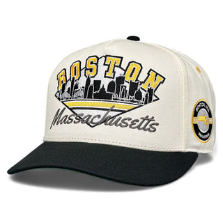 Boston Snapback - The Bergeron - Shells Vintage Hat Co.