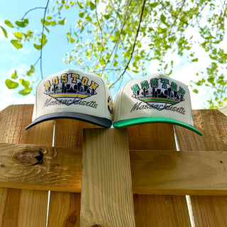 Boston Snapback - The Bergeron - Shells Vintage Hat Co.