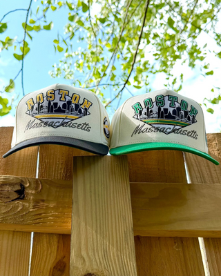 Boston Snapback - The Bergeron - Shells Vintage Hat Co.