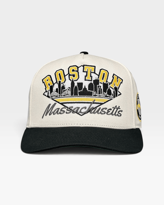 Boston Snapback - The Bergeron - Shells Vintage Hat Co.