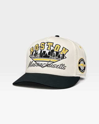 Boston Snapback - The Bergeron - Shells Vintage Hat Co.