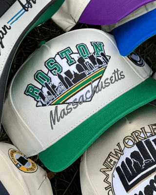 Boston Snapback - The Bird - Shells Vintage Hat Co.