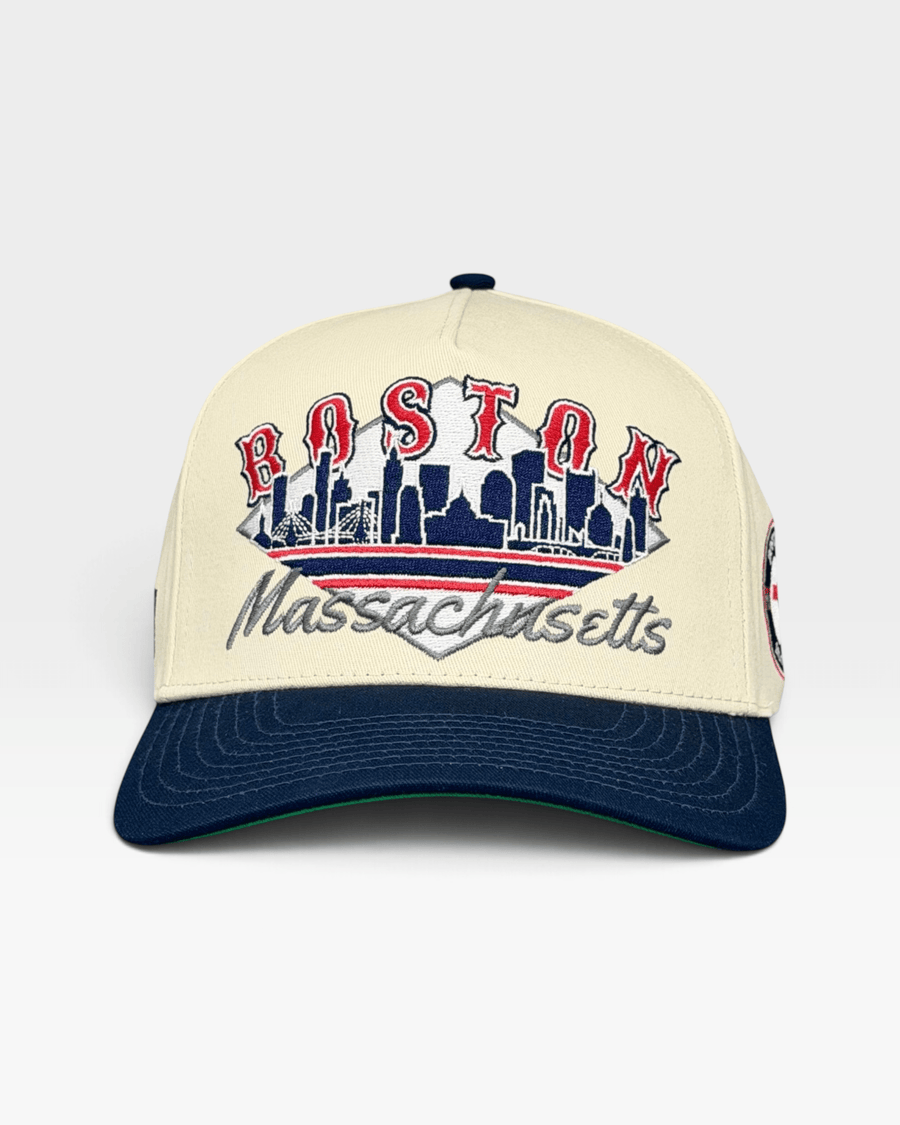 Boston Snapback - The Fenway - Shells Vintage Hat Co.