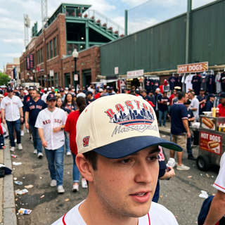 Boston Snapback - The Fenway - Shells Vintage Hat Co.