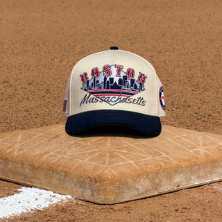 Boston Snapback - The Fenway - Shells Vintage Hat Co.