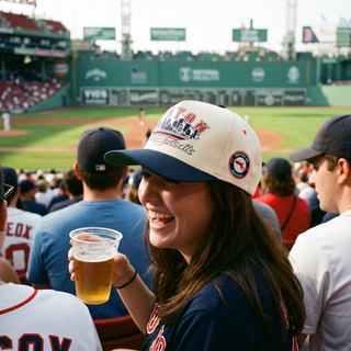 Boston Snapback - The Fenway - Shells Vintage Hat Co.