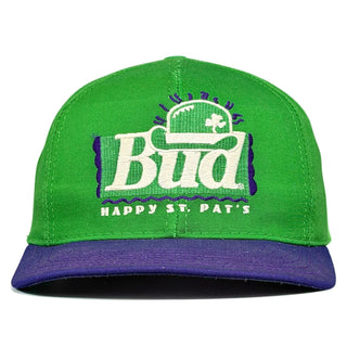 Budweiser St. Patrick's Day Snapback - Shells Vintage Hat Co.