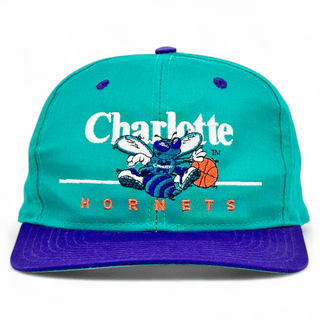 Charlotte Hornets Snapback - Shells Vintage Hat Co.