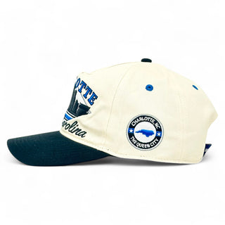 Charlotte Snapback - The Kuechly - Shells Vintage Hat Co.
