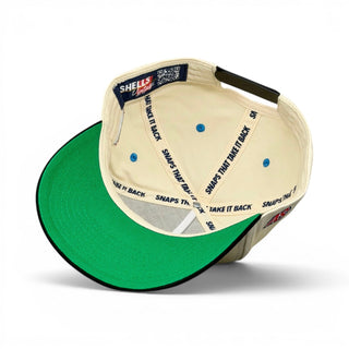 Charlotte Snapback - The Kuechly - Shells Vintage Hat Co.