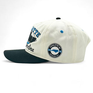 Charlotte Snapback - The Kuechly - Shells Vintage Hat Co.