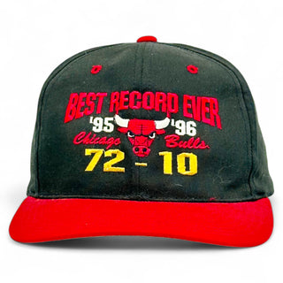 Chicago Bulls '95 - '96 Best Record Ever Snapback - Shells Vintage Hat Co.