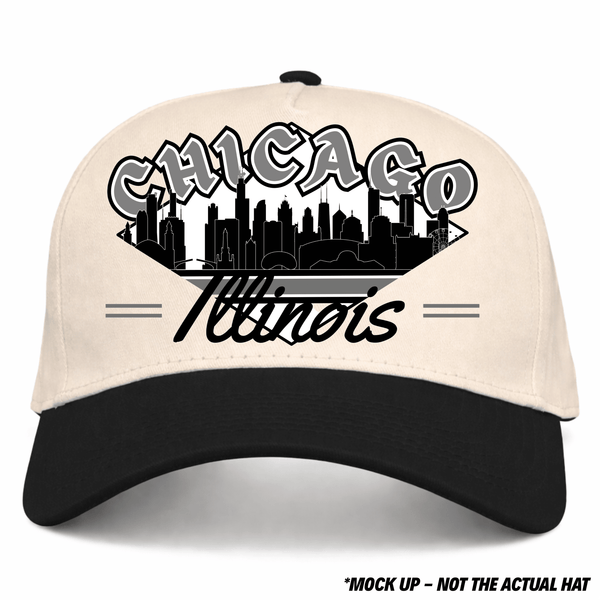 Chicago Snapback - The Comiskey - Shells Vintage Hat Co.