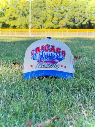 Chicago Snapback - The Wrigley - Shells Vintage Hat Co.