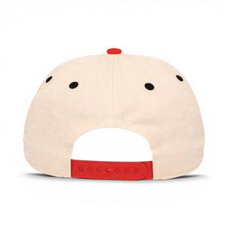 Cincinnati Snapback - The Charlie Hustle (Cream/Red) - Shells Vintage Hat Co.