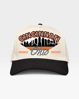 Cincinnati Snapback - The Esiason - Shells Vintage Hat Co.