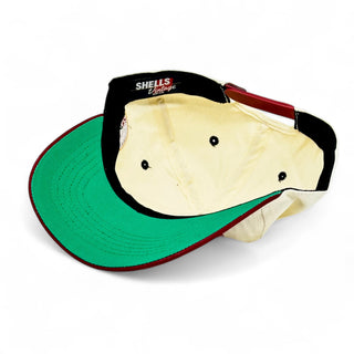 Cleveland Snapback - The Bron (Cream/Crimson) - Shells Vintage Hat Co.