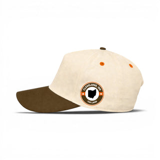 Cleveland Snapback - The Brown - Shells Vintage Hat Co.