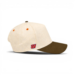 Cleveland Snapback - The Brown - Shells Vintage Hat Co.
