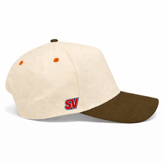 Cleveland Snapback - The Brown - Shells Vintage Hat Co.