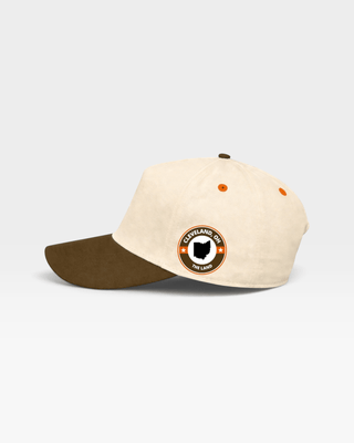 Cleveland Snapback - The Brown - Shells Vintage Hat Co.
