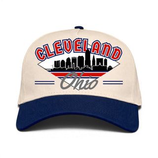 Cleveland Snapback - The Feller - Shells Vintage Hat Co.