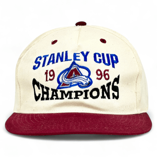 Colorado Avalanche 1996 Stanley Cup Champions Snapback - Shells Vintage Hat Co.