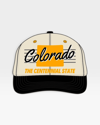 Colorado Snapback - The Boulder - Shells Vintage Hat Co.