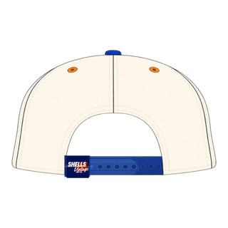 Denver Snapback - The Elway (Cream/Blue) - Shells Vintage Hat Co.