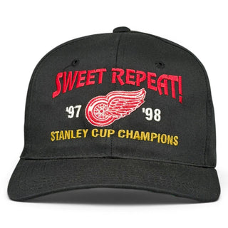 Detroit Red Wings Stanley Cup Champions Sweet Repeat Snapback - Shells Vintage Hat Co.