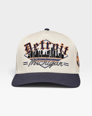 Detroit Snapback - The Miggy - Shells Vintage Hat Co.