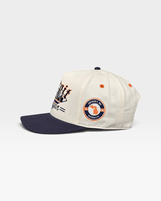 Detroit Snapback - The Miggy - Shells Vintage Hat Co.