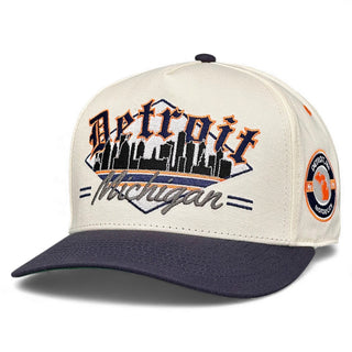 Detroit Snapback - The Miggy - Shells Vintage Hat Co.