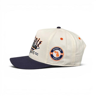 Detroit Snapback - The Miggy - Shells Vintage Hat Co.